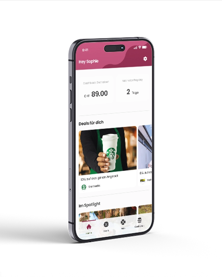 App Mock Bestellen Desktop